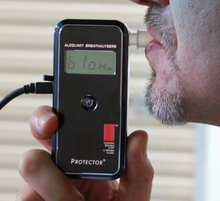 Load image into Gallery viewer, AlcoLimit Protector Vehicle Interlock Breathalyser - In-Car Fuel Cell Sensor Breath Alcohol Tester - Australian Standard Certified AS3547