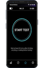 Load image into Gallery viewer, AlcoLimit® RBT Mini Smartphone Mobile Breathalyser for iPhone and Android - Portable Fuel Cell Sensor Breath Alcohol Tester - Australian Standard Certified AS3547