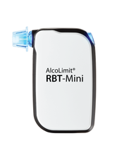 Load image into Gallery viewer, AlcoLimit® RBT Mini Smartphone Mobile Breathalyser for iPhone and Android - Portable Fuel Cell Sensor Breath Alcohol Tester - Australian Standard Certified AS3547