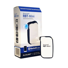 Load image into Gallery viewer, AlcoLimit® RBT Mini Smartphone Mobile Breathalyser for iPhone and Android - Portable Fuel Cell Sensor Breath Alcohol Tester - Australian Standard Certified AS3547